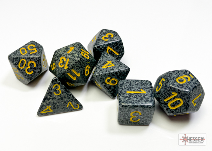 Speckled Urban Camo Polyhedral 7-Dice Set - CHX25328